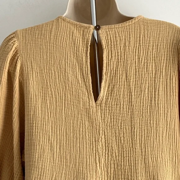 Shop Neighbor Gauze Babydoll Mini Dress
Size Medium Beachy Feminine Boho - Picture 9 of 15